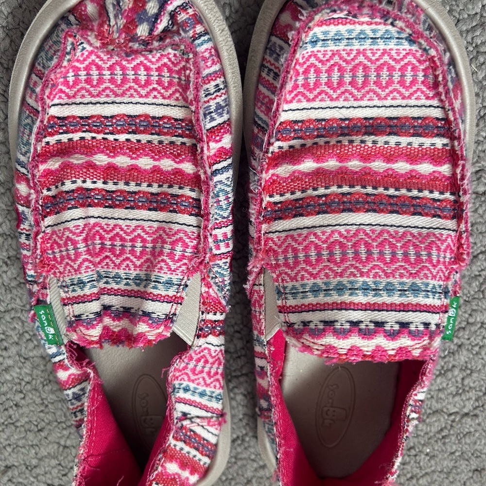 Sanuks Girls multi Colored Size 3
